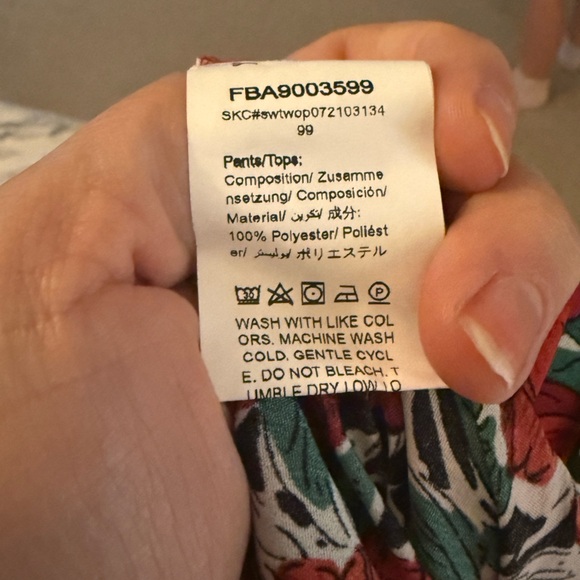 Floral Smocked Two-Piece Maxi Dress Set | Cottagecore Boho Summer Aesthetic | L - Picture 7 of 8